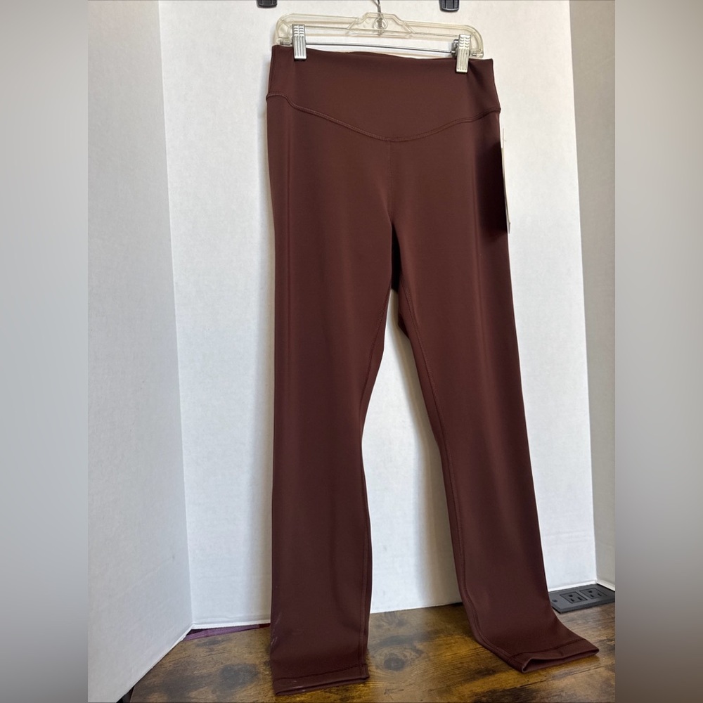 Lululemon Wunder Under Smooth Cover HR Tight 25” Lava Cake Brown Size 8 NWT
